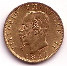 Otkup zlatnika 20 lira Vittorio i Umberto, Italija