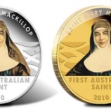 Pušteni u optjecaj zlatnik i srebrnjak s likom prve australske katoličke svetice Mary MacKillop