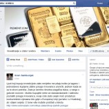 Otvorena Facebook grupa posvećena investiranju u plemenite kovine